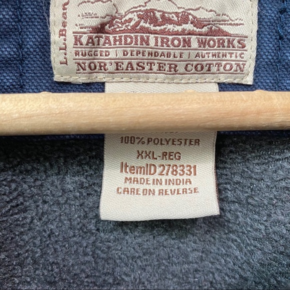 L.L. Bean Katahdin Iron Works Lined Shirt Jacket - Picture 4 of 14